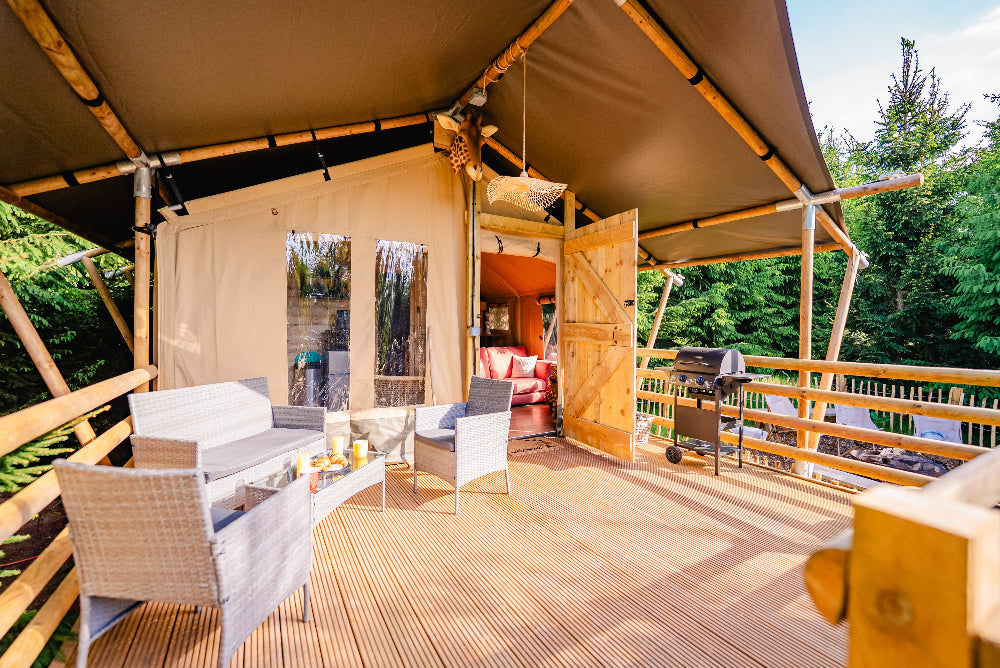 Glamping black mountains accommodation