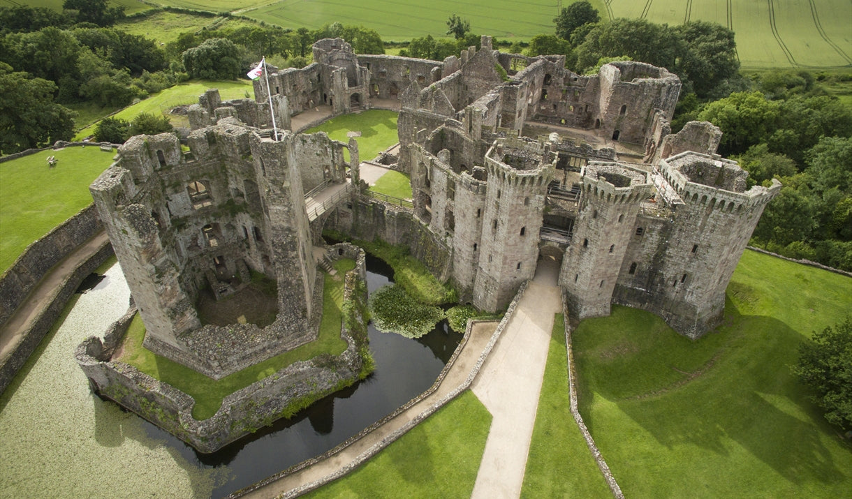 Raglan Castle NEarby